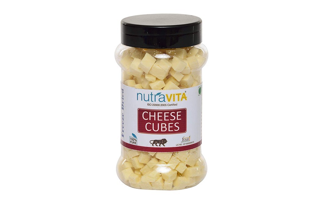 Nutravita Cheese Cubes    Plastic Jar  100 grams